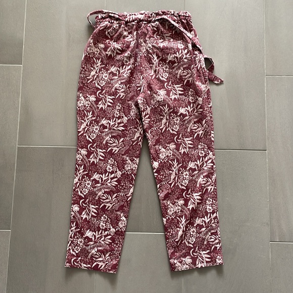 Scotch and soda cropped pants with waist tie - Picture 8 of 14